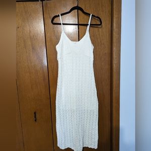 Hollister Crochet Midi Dress L